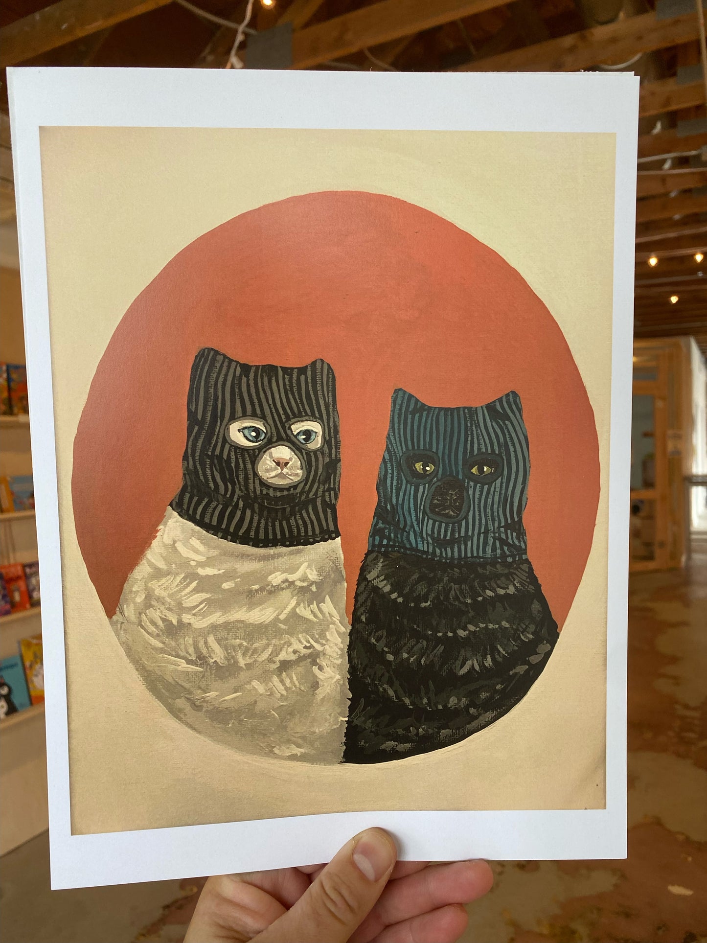 "Serial Cuddlers" print