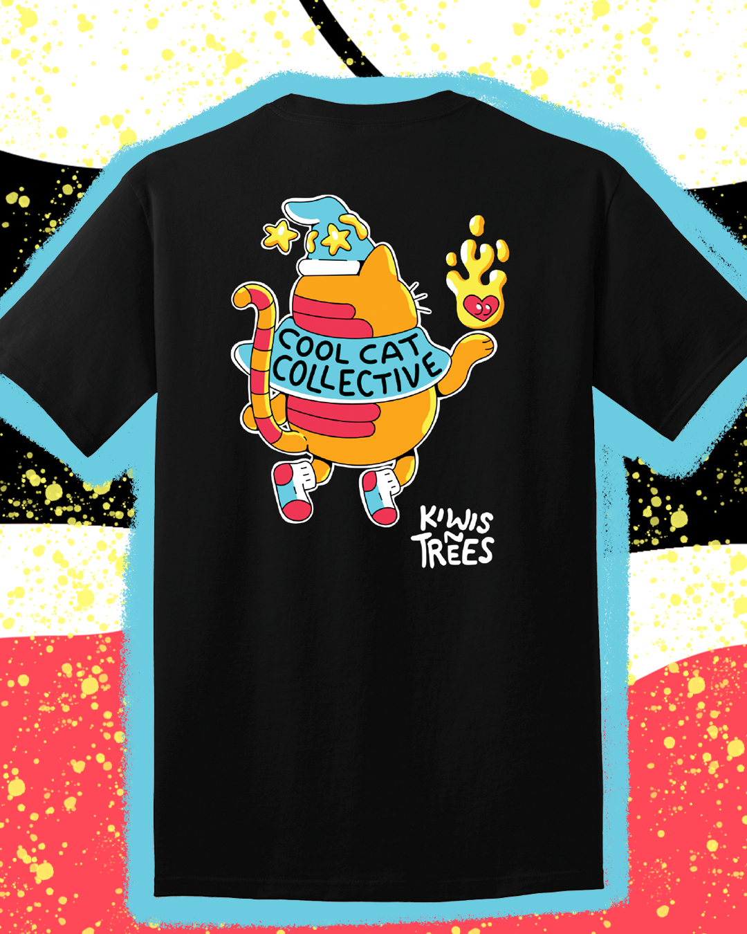 Kellie Burch x Cool Cat Collective tee shirt