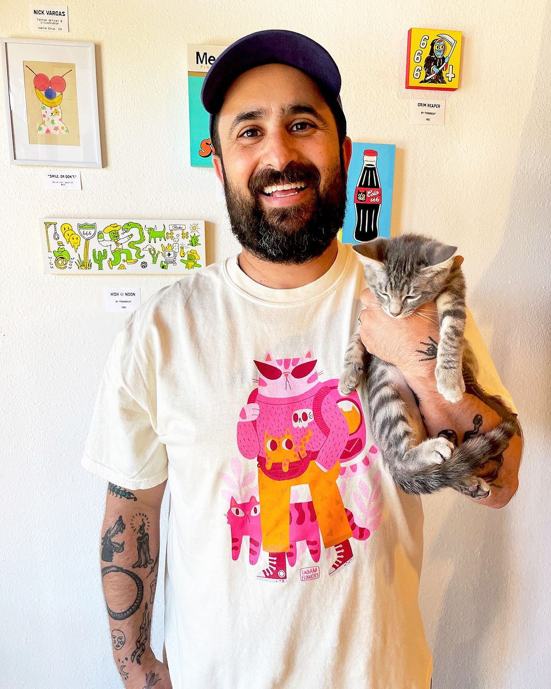 Linda Flowers x Cool Cat Collective T-Shirt