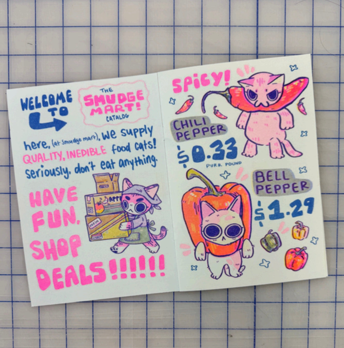Fresh Purr-duce zine