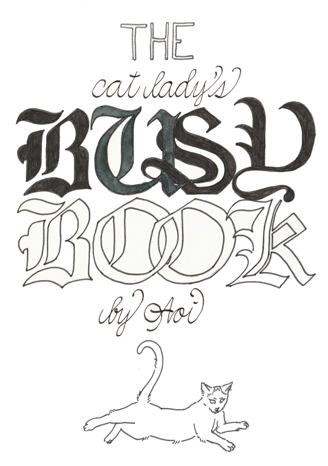 The Cat Lady’s Busy Book zine