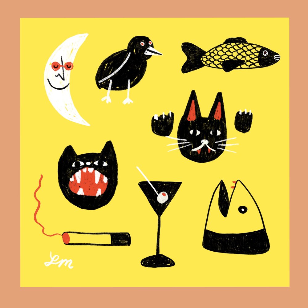 "Mr Moonlight" print