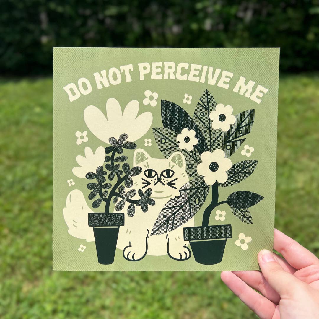 Do Not Perceive Me Print