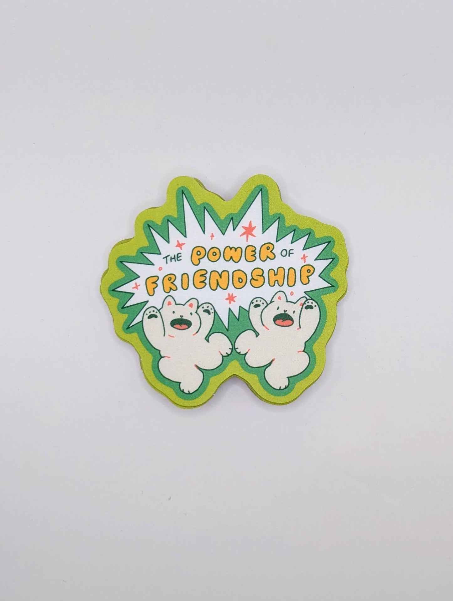 lauradzeng - The Power of Friendship Cats – Vinyl Waterproof Sticker
