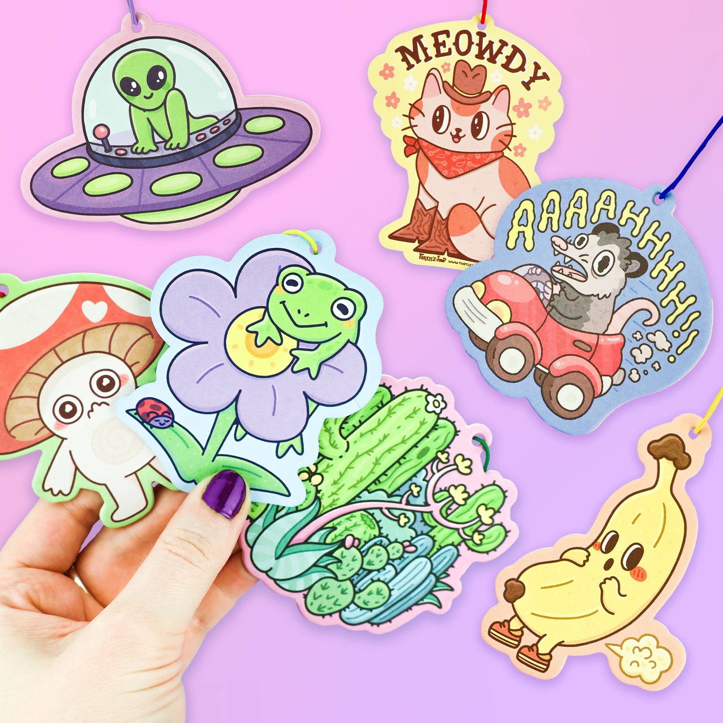 Turtle's Soup - Meowdy Car Vehicle Scented Air Freshener