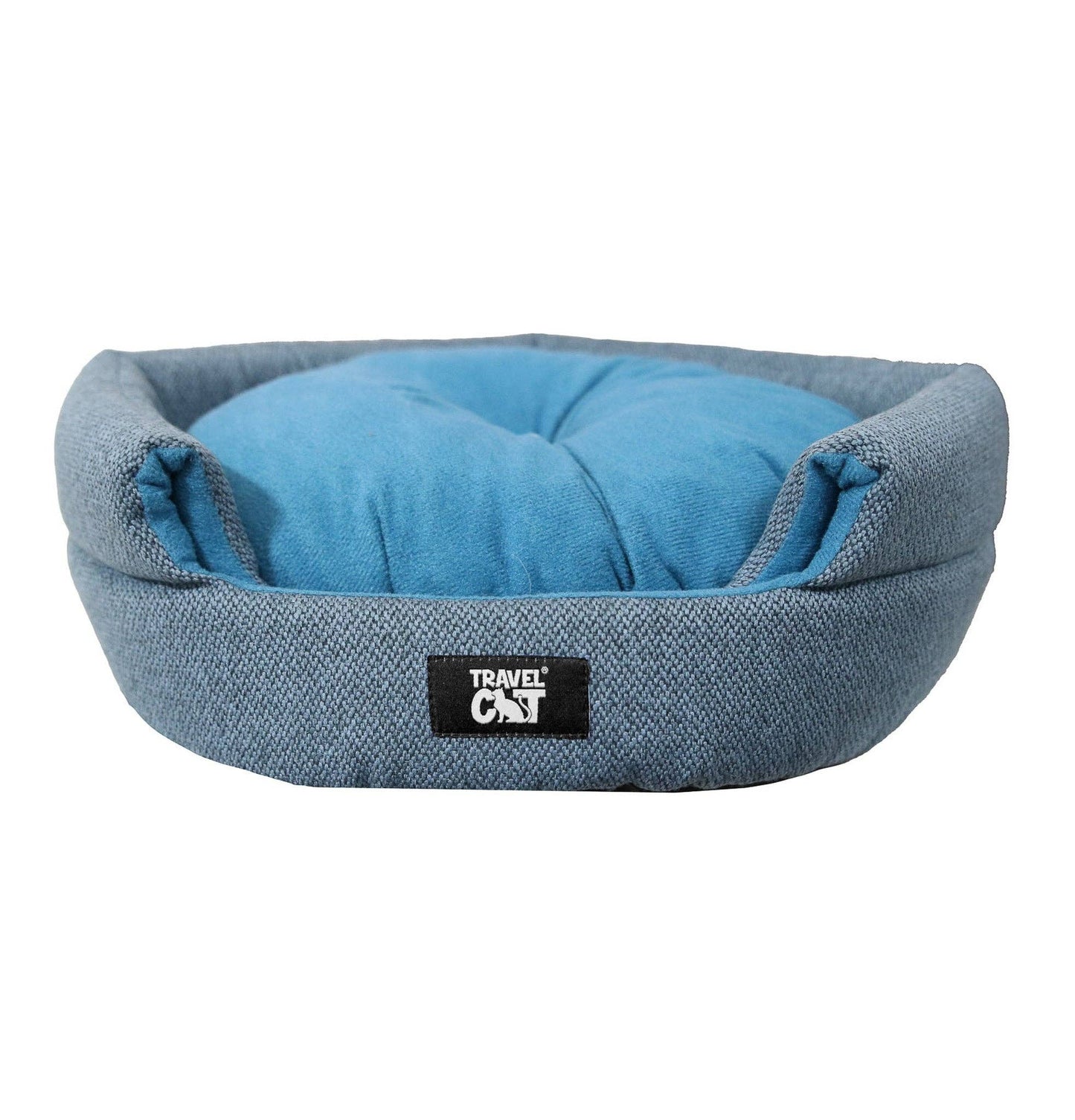 Travel Cat | Your Cat Backpack - "The Meowbile Home" Convertible Cat Bed & Cave - Blue