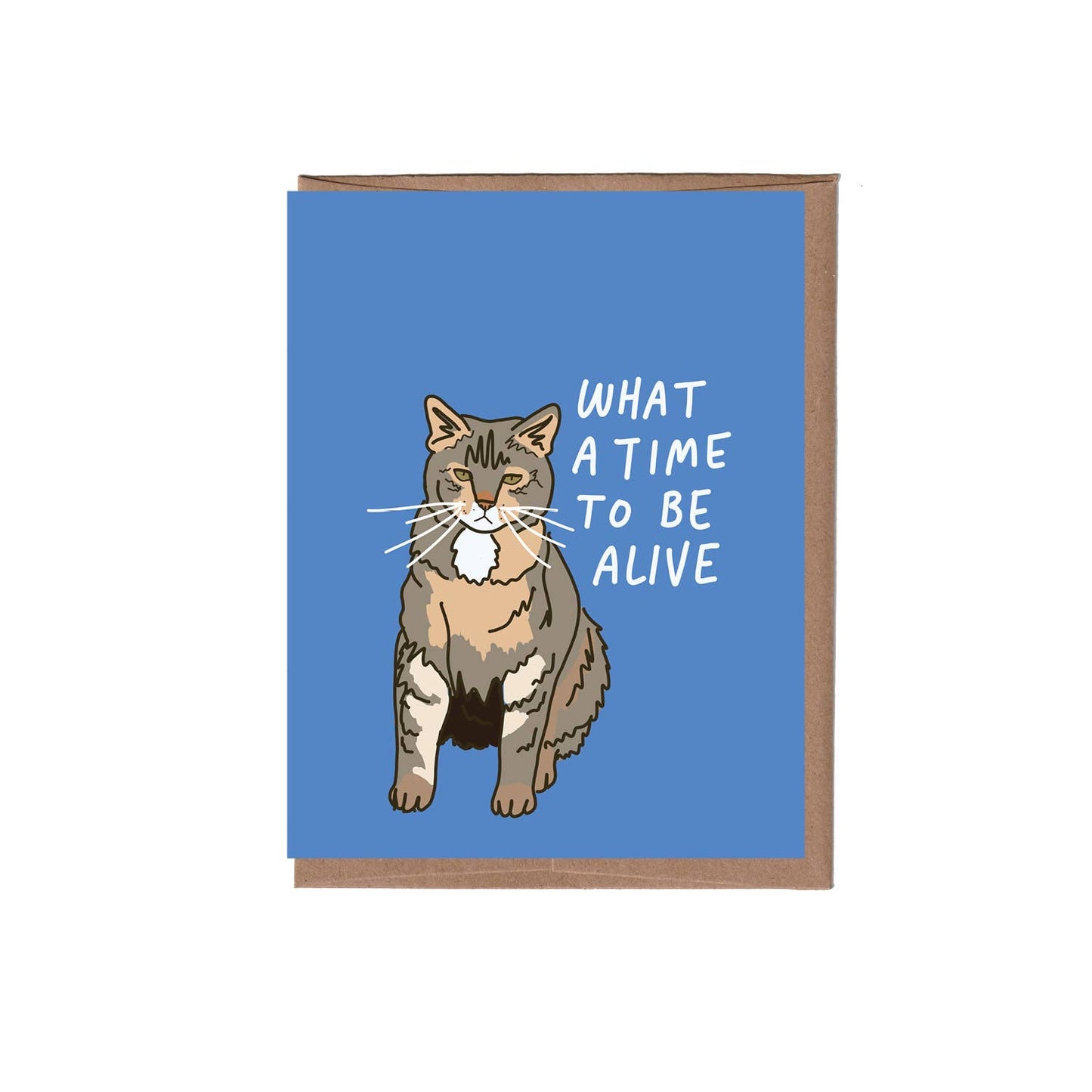 What a Time Greeting Card