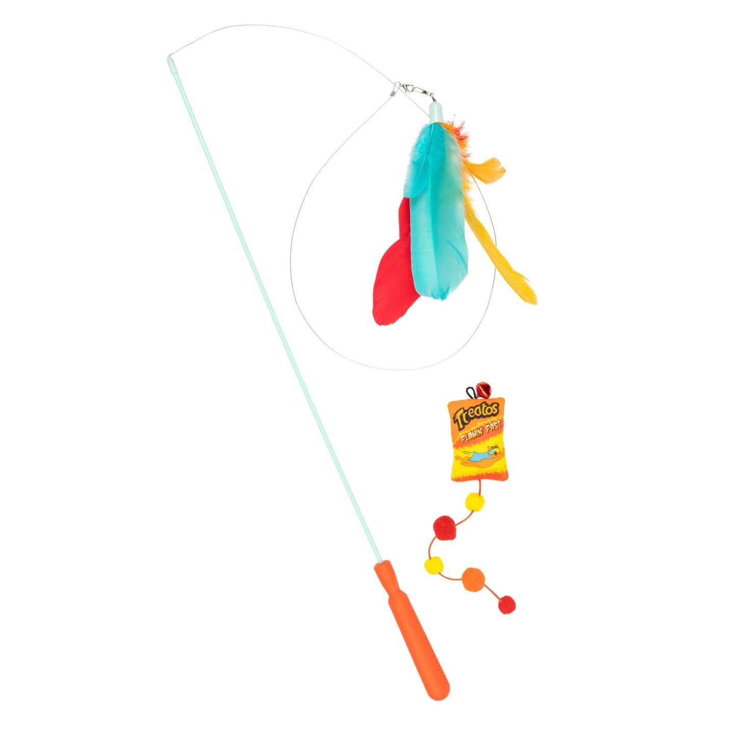 Teaser Treatos Snacks Wand Cat Toy