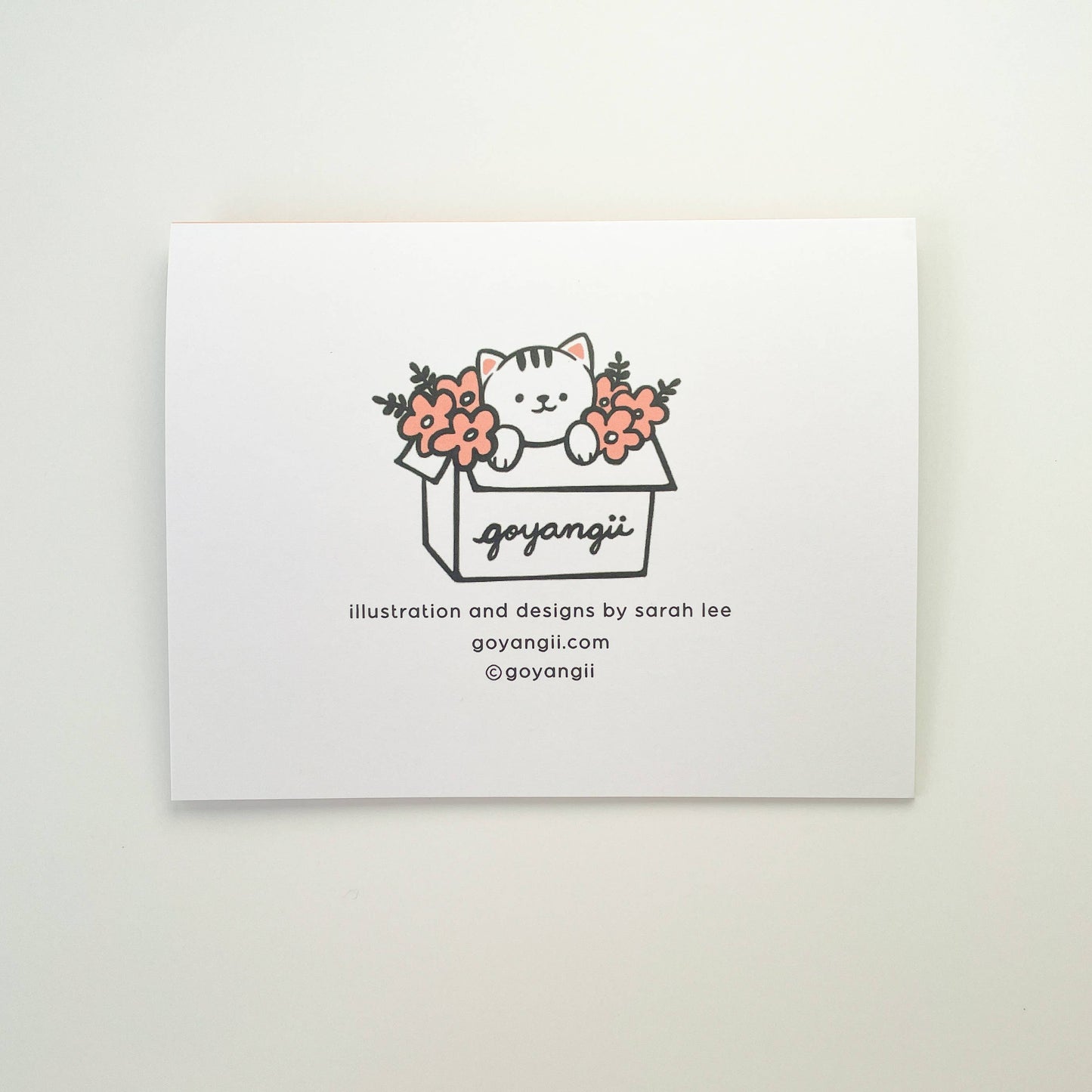 goyangii - BFF Cats Friendship A2 Greeting Card