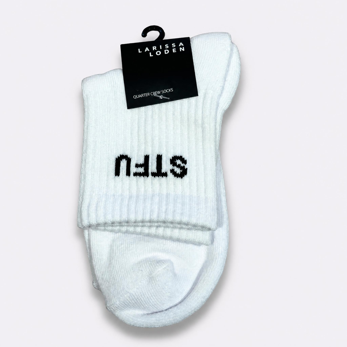 Black Cat Crew Socks