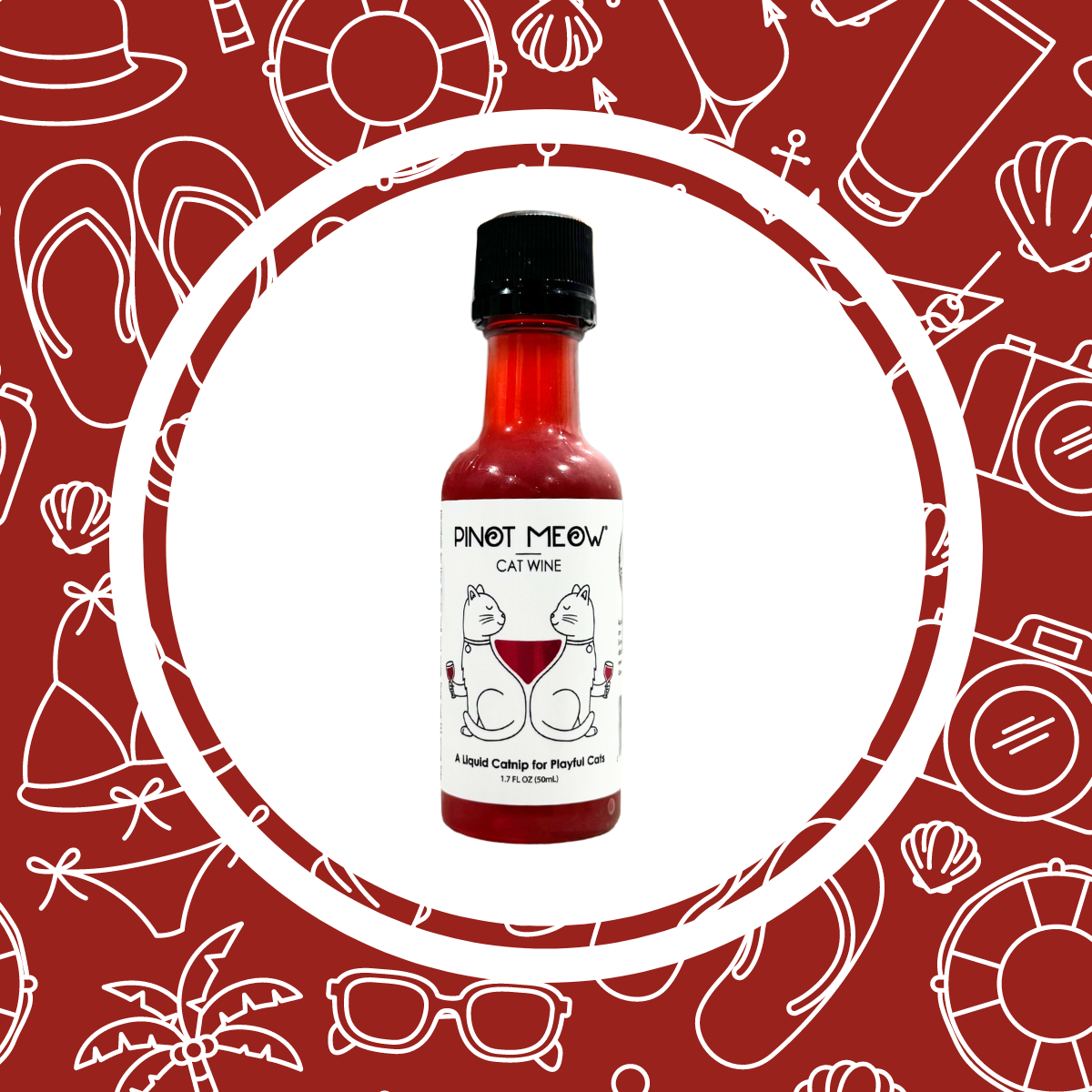 Cat Wine Pinot Meow Liquid Catnip For Cats