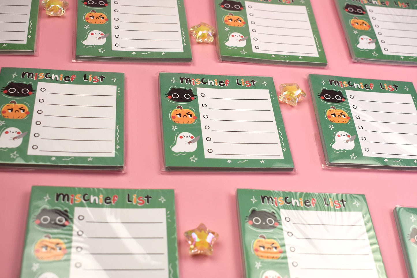 Murder Crew Mischief List Memo Pad
