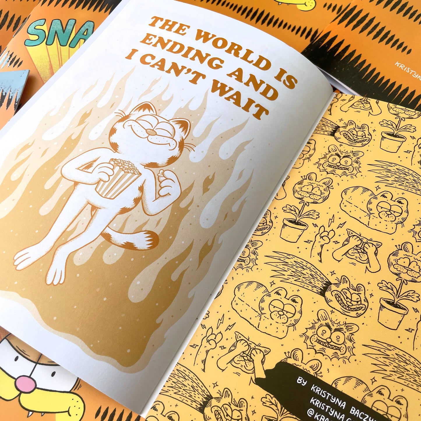 Snarkfield: A Garfield Fanzine by Kristyna Baczynski