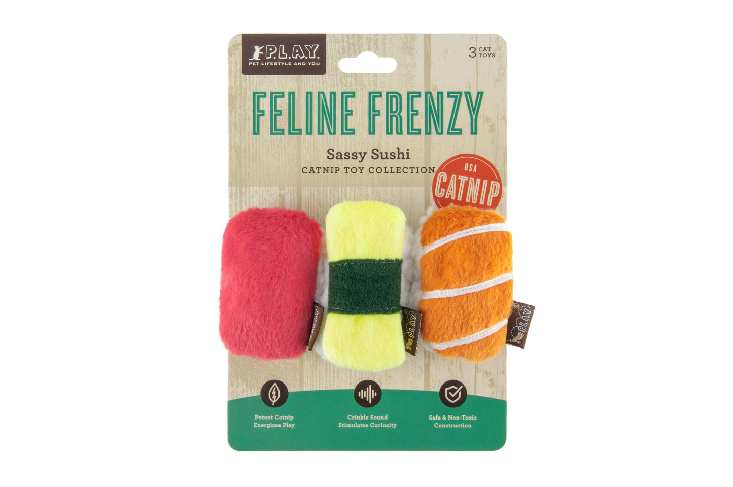 Feline Frenzy Sassy Sushi