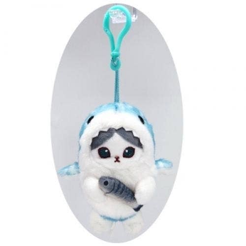Mofusand Shark Costume bag charm & keychain