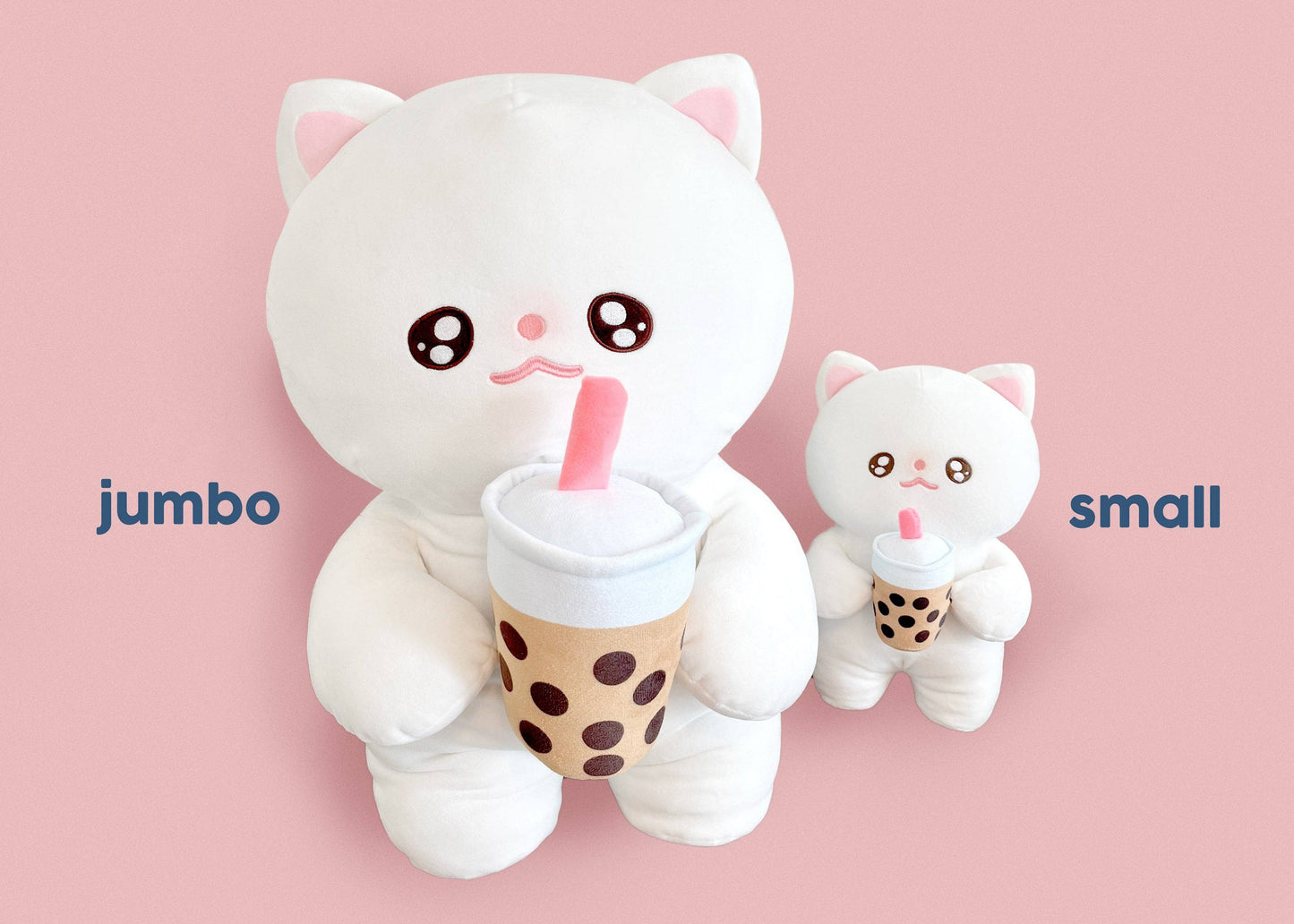 Boba Cat Plush