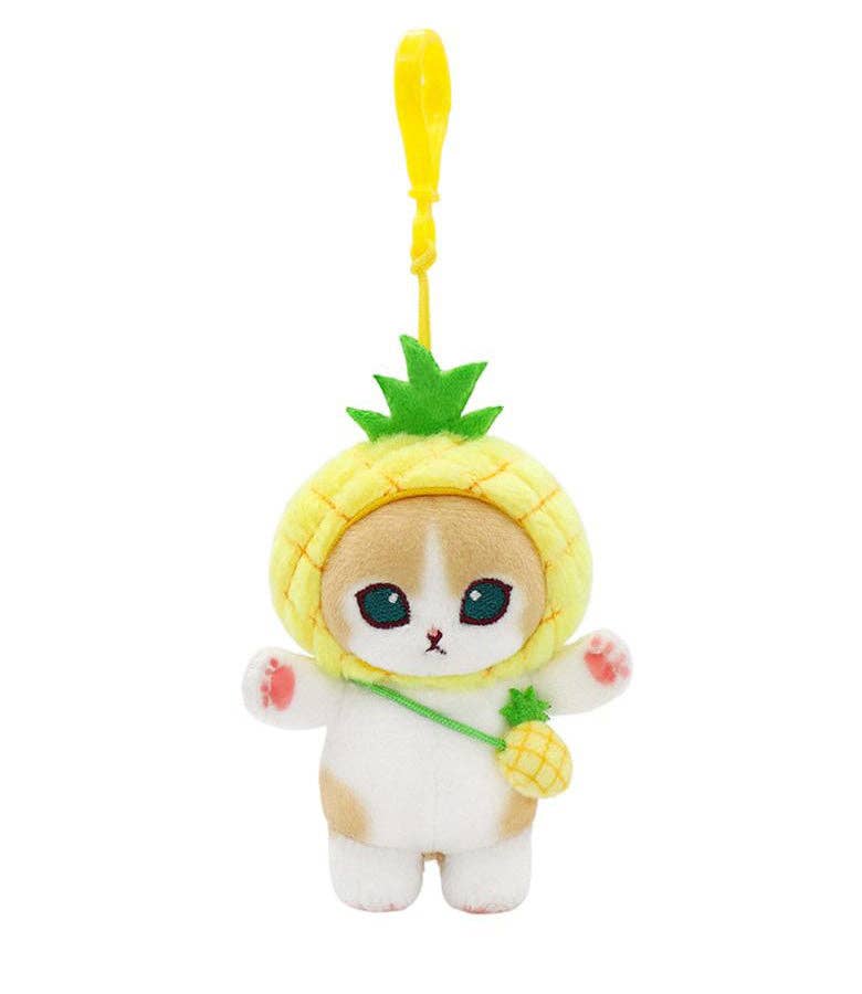 Mofusand Fruit Costume Plush Keychain 4 Designs (9cm)Random