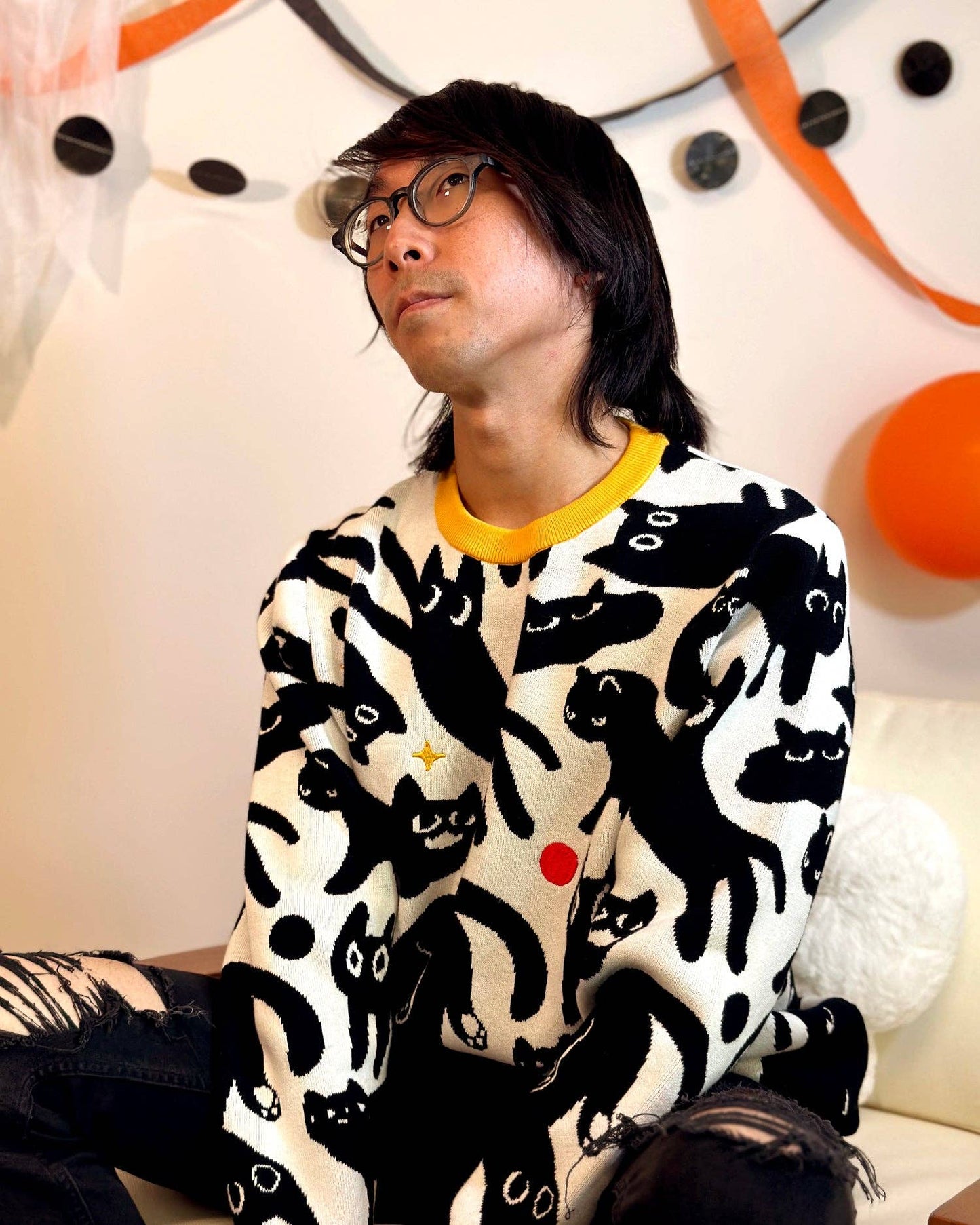 Void Cats Knitted Sweater