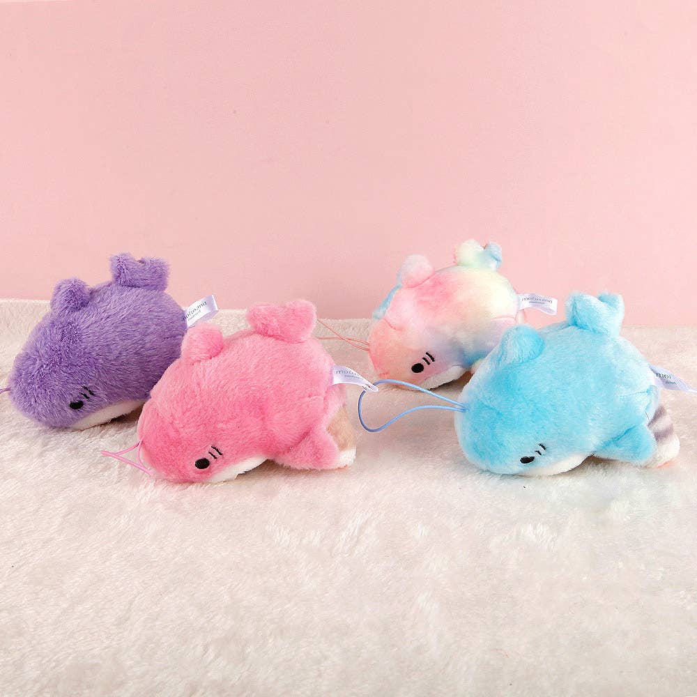 K-Wonderland - Mofusand Pastel Shark Cat Mascot Plush Keychain 10cm Random