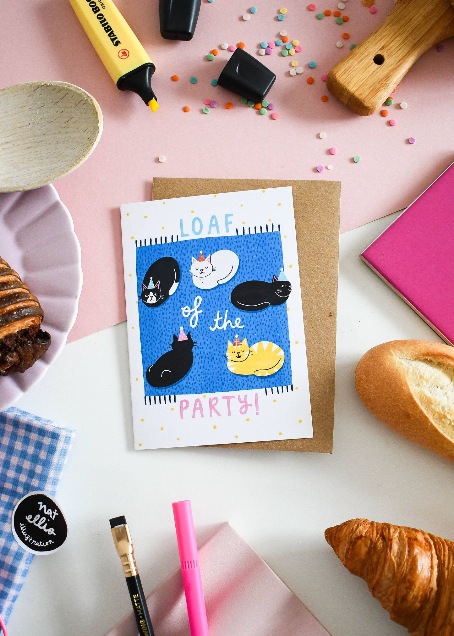 Loaf of the Party- Birthday Celebration Greeting Card