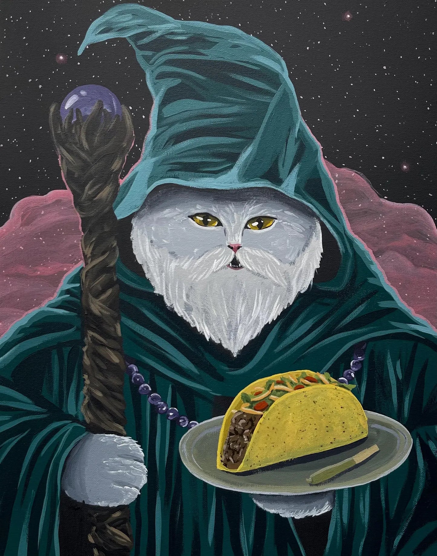 "You're Living In A Fantasy World (...yeah, and?)" print