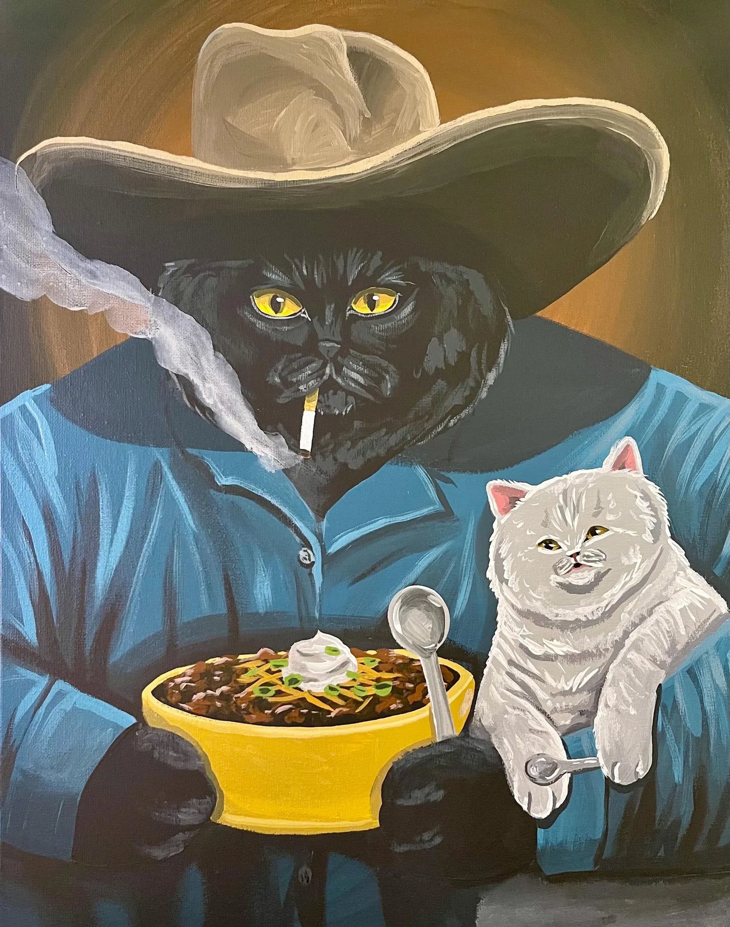 "You Want Some Chili or Not?" print