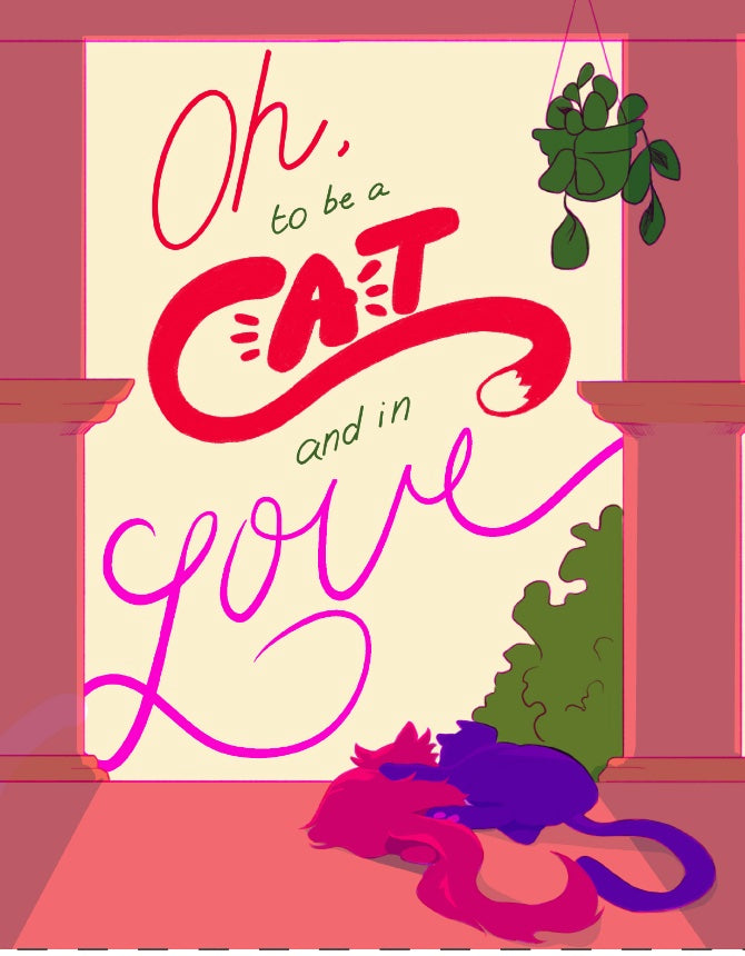 Oh To Be A Cat & In Love zine