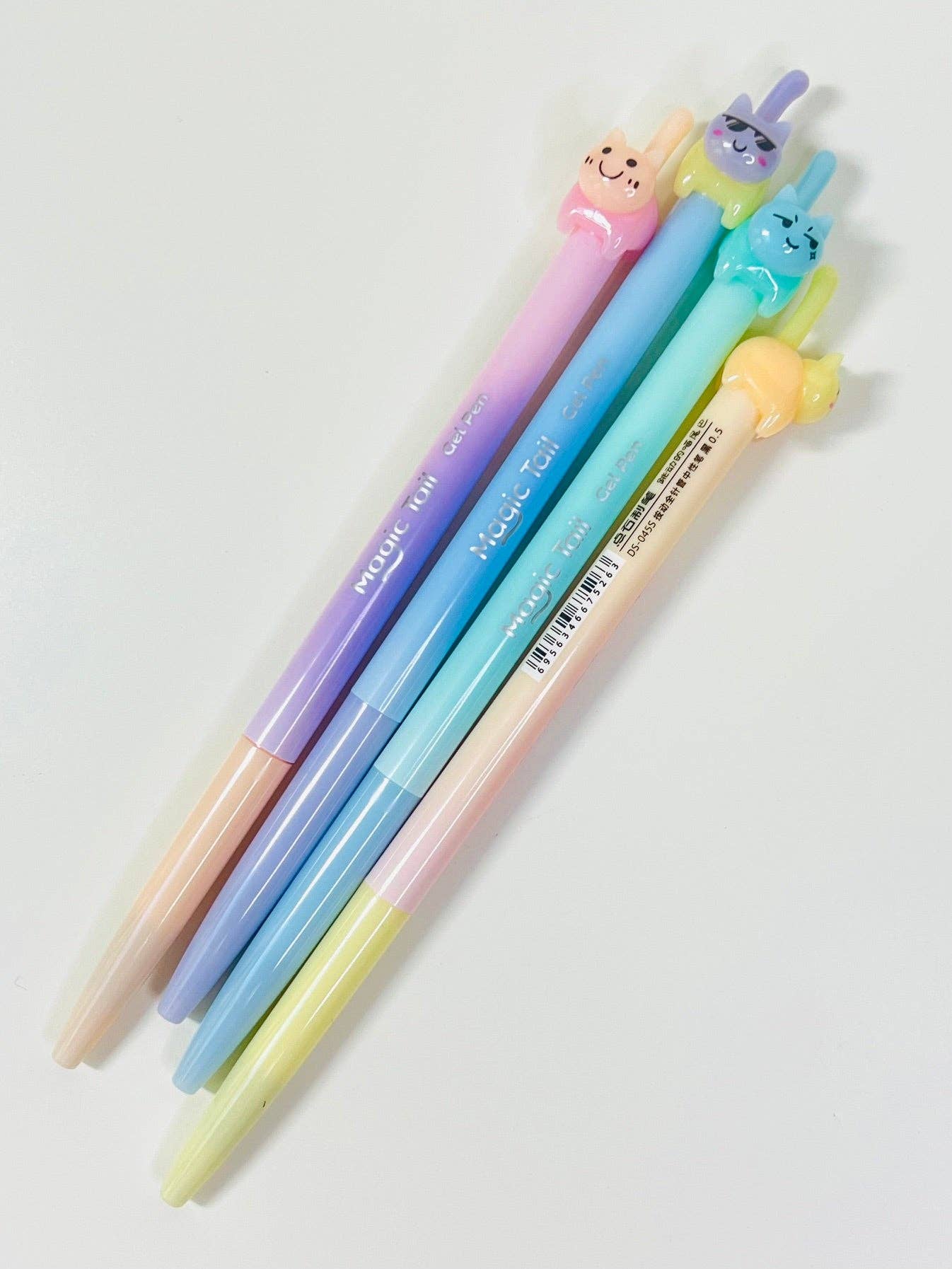 Cat Tail Colors Gel Pen