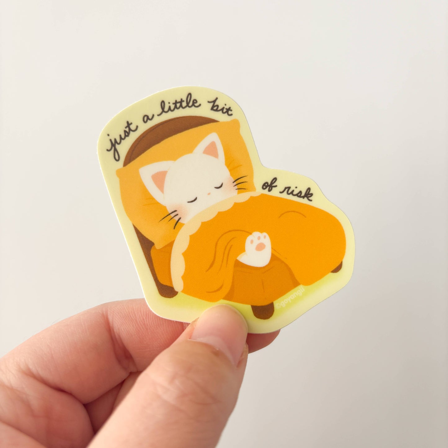 goyangii - Little Risky Waterproof Vinyl Sticker