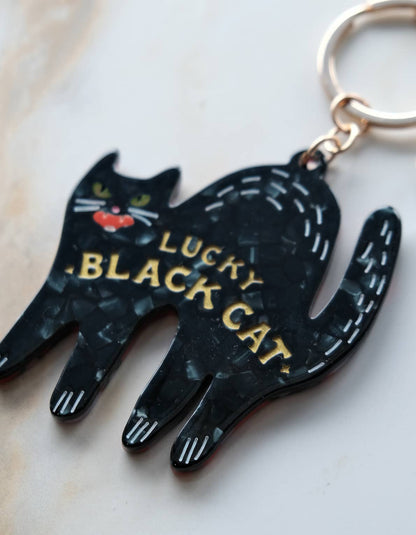 Lucky Bag Charm | Black Cat