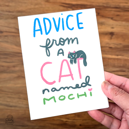 Cheery Human Studios - Advice from a Cat Named Mochi - Zine