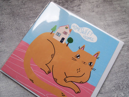 I LIKE CATS - New Home Housewarming Card