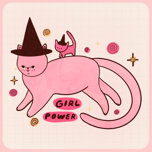 Girl Power Sticker by Tender Ghost