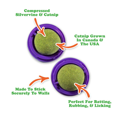 Purrple Passion Stick 'n' Lick Catnip 2 Pack