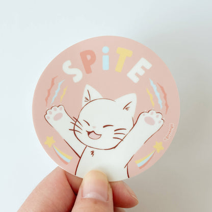 goyangii - Spite Cat Waterproof Vinyl Sticker