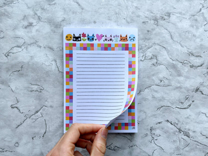 I LIKE CATS - Cat Themed Notepad, Listpad, Shopping List & Planner