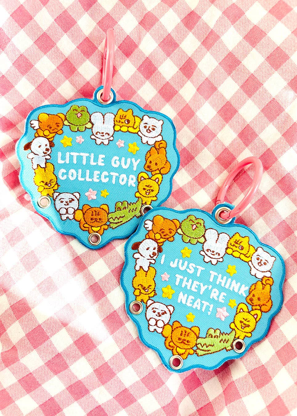 Maobabie - Little Guy Collector Embroidered Keychain