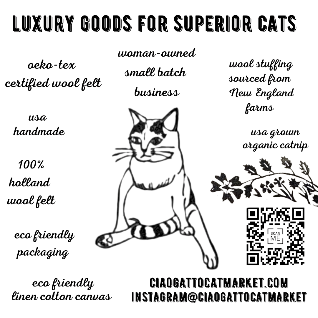 Olga’s Over Easys  Organic Catnip Cat Kicker