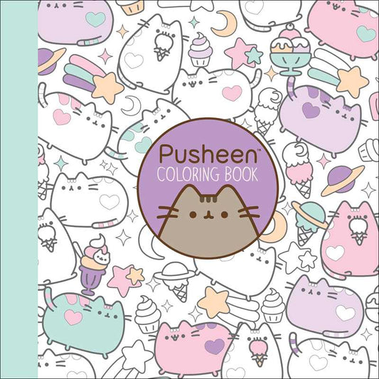 Simon & Schuster - Pusheen Coloring Book by Claire Belton