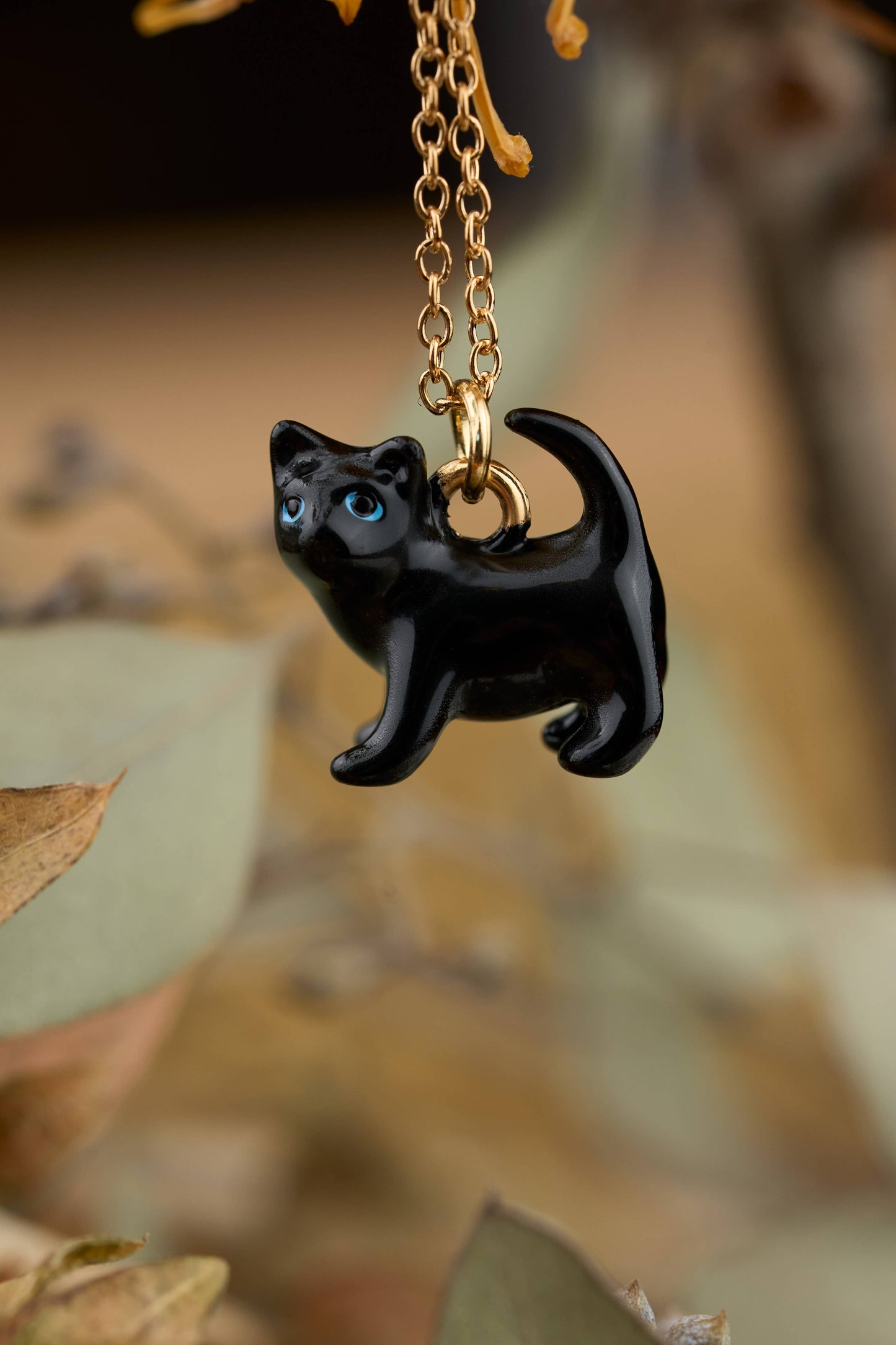 Tiny Rufio Cat Necklace