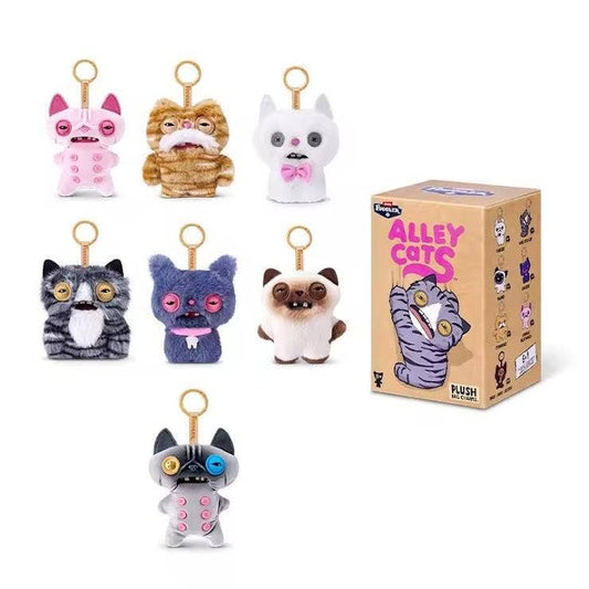 Fuggler Alley Night Cat plush Keychain Blind Box (6pcs)