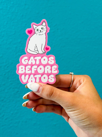 The Hissin' Kitten - Gatos Before Vatos Sticker