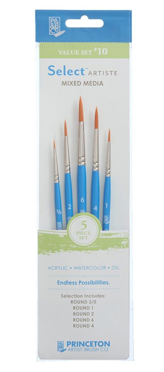 Princeton Snap! Brush Set #10 5-piece