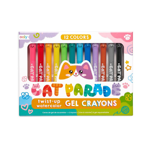 Cat Parade Gel Crayons Set