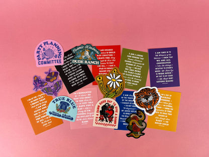 Golden Gems - Hell Raisers Tiger Sticker