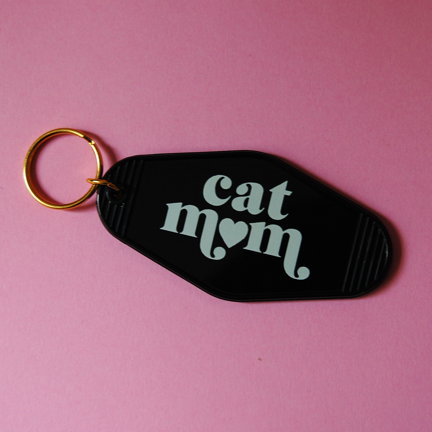 A Shop of Things - Cat Mom Keychain