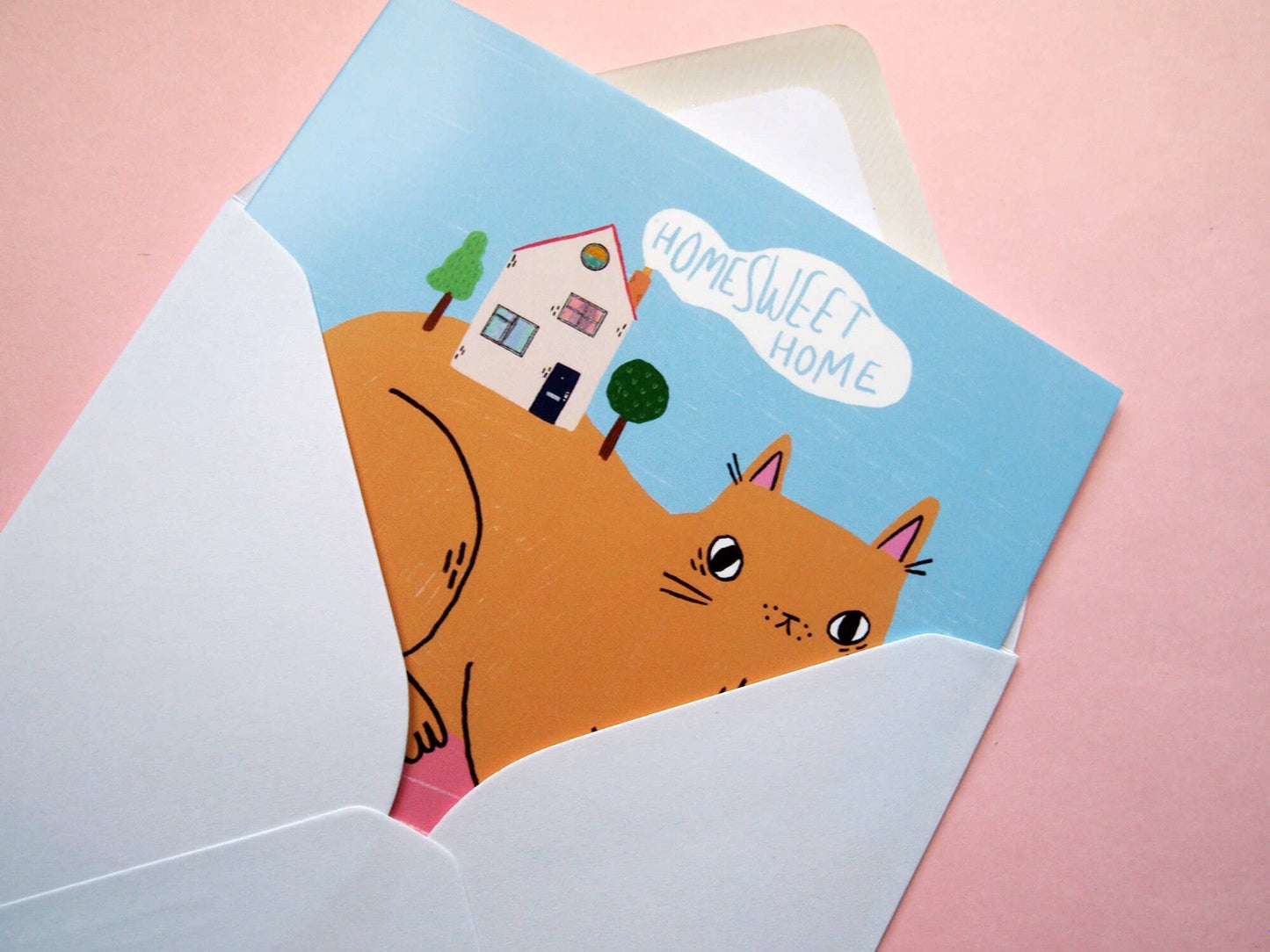 I LIKE CATS - New Home Housewarming Card