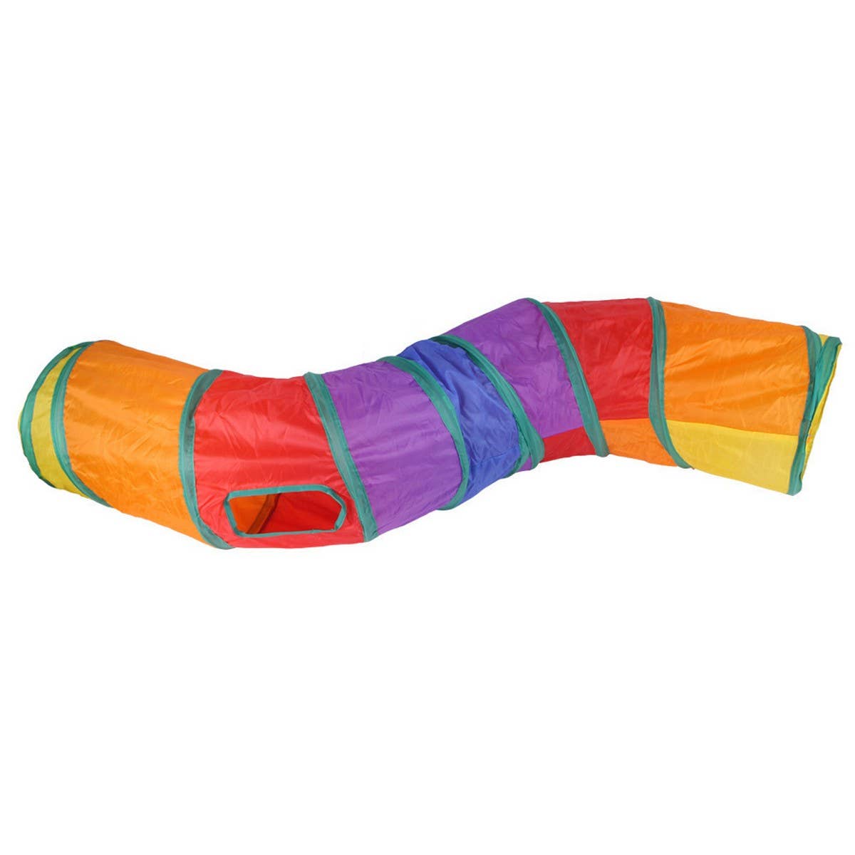 Rainbow Cat Wavy Tunnel