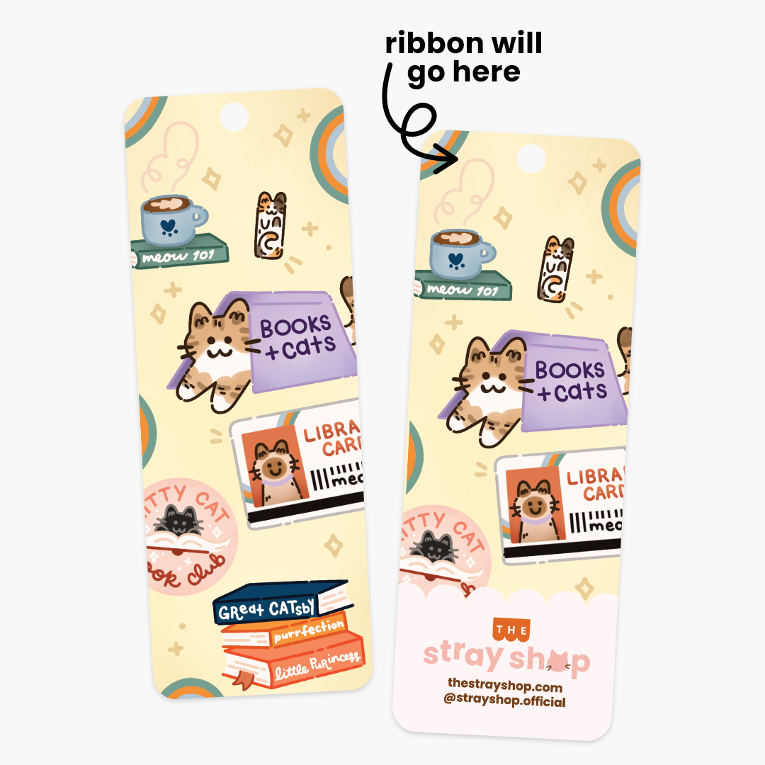 Purrfect Reads Bookmark