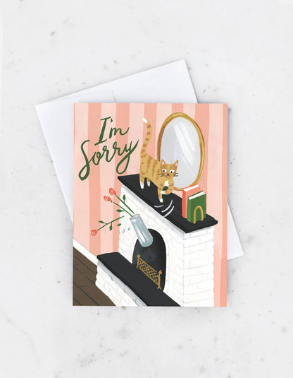 Idlewild Co. - Sorry Cat Greeting Card